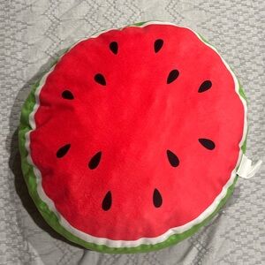Large Watermelon Slice Pillow